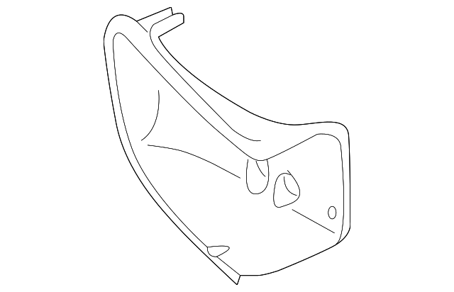 955-575-332-40 Деталь SIDE DUCT, RIGHT