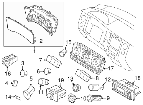 Electrical/Switches for 2010 Ford Expedition #1