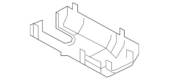 1L5Z14A003CA Деталь LOWER COVER
