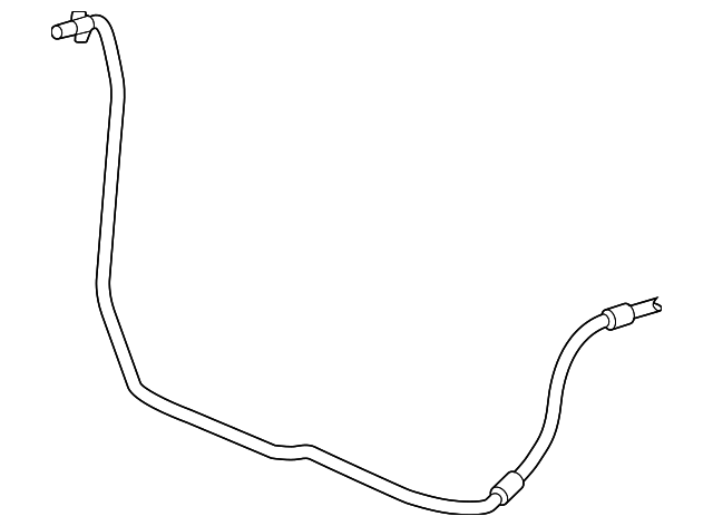 6F2Z-7A031-A Деталь COOLER LINE