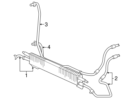 Cooling System/Trans Oil Cooler for 2005 Ford Freestar #1