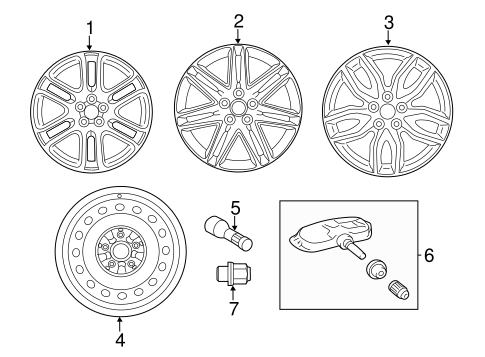 FRONT SUSPENSION/WHEELS for 2016 Scion tC #1