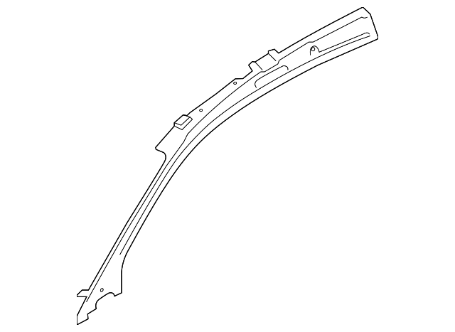 95B-810-179-AY-GRV Деталь INNER W/S PILLAR, LEFT