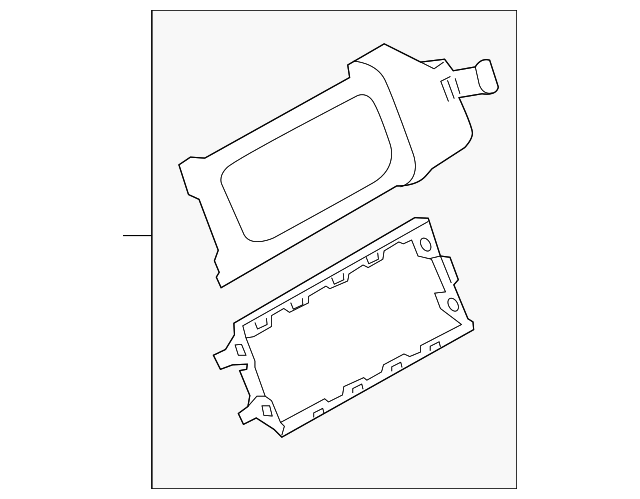 LR035392 Деталь CENTER PANEL
