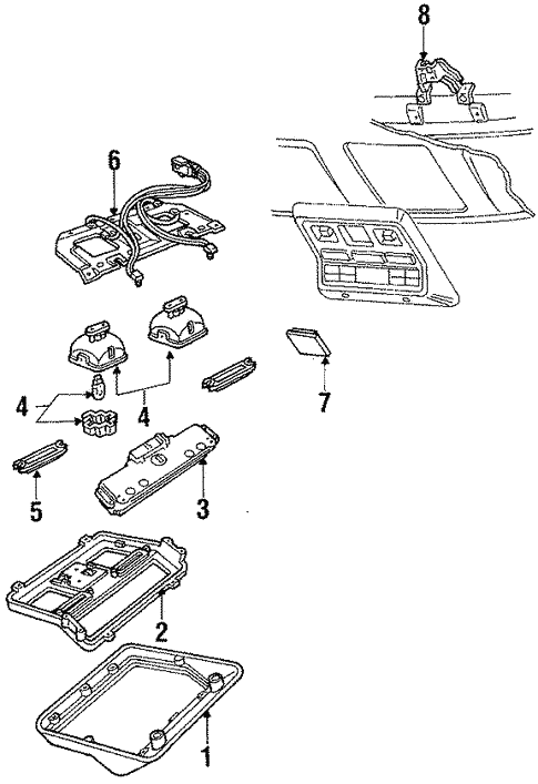 Overhead for 1987 Ford Aerostar #0