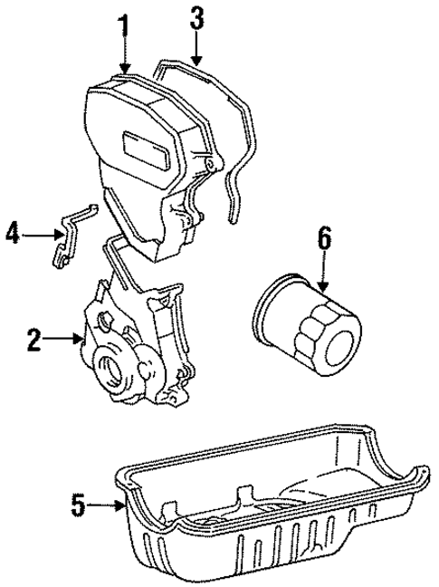 MAINTENANCE & LUBRICATION/FILTERS for 1996 Toyota Tercel #3