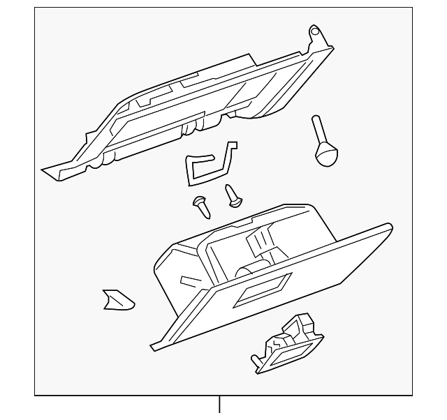 15263195 Деталь GLOVE BOX ASSY