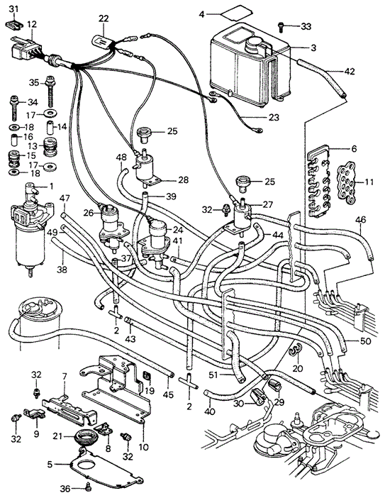 ENGINE/CONTROL BOX (2) for 1981 Honda CIVIC HATCHBACK #1