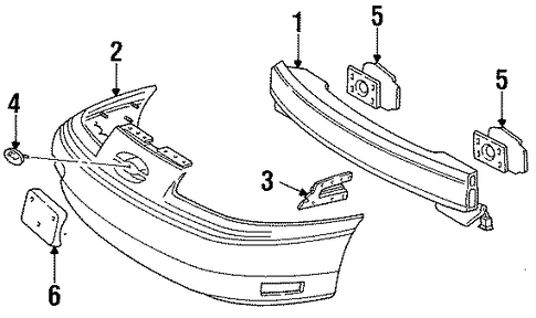 Taurus BUMPER & COMPONENTS - FRONT 2
