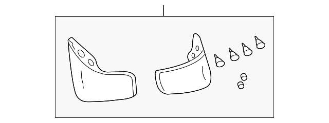C2S32915 Деталь MUD GUARD