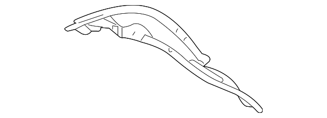C2S45948 Деталь TROUGH, LEFT