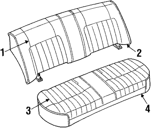 Grand Marquis REAR SEAT