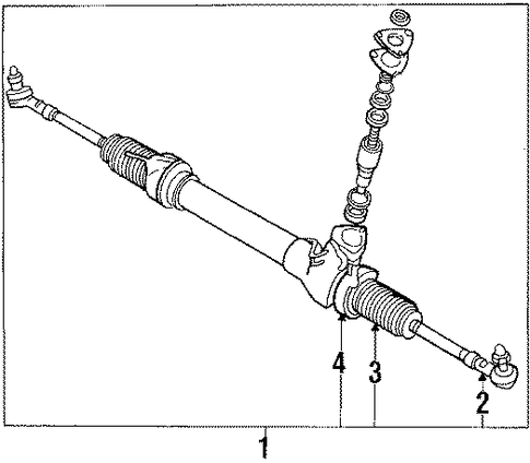 XJ12 STEERING GEAR & LINKAGE 2