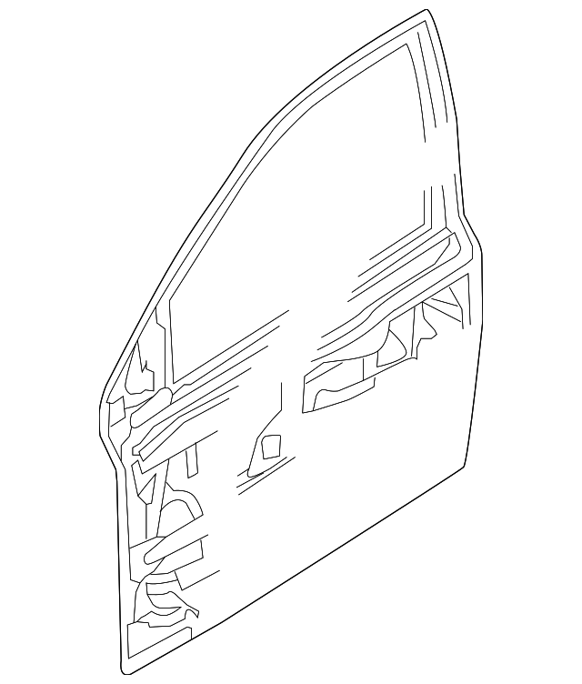 93192036 Деталь DOOR SHELL, LEFT