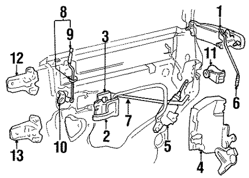 Town Car LOCK & HARDWARE 3