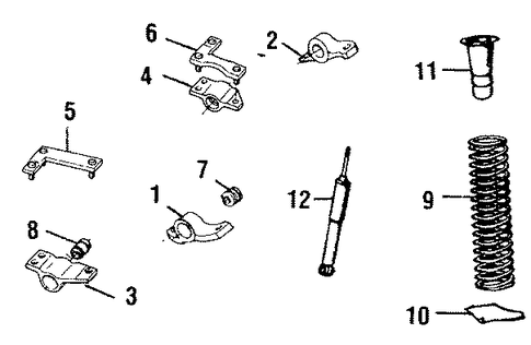 900 STABILIZER BAR & COMPONENTS 2