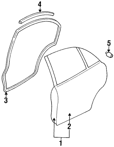 Tracer DOOR & COMPONENTS 2