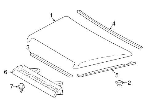 Exterior Trim - Hood for 2018 Toyota Tundra #0