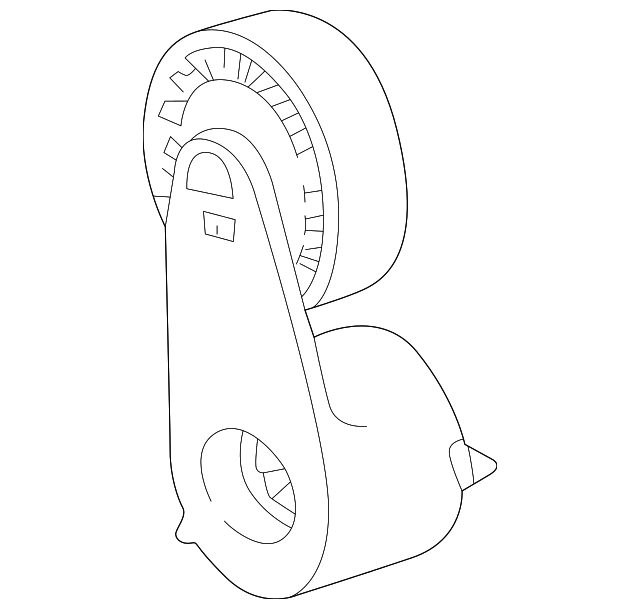 1L5Z-6B209-A Деталь BELT TENSIONER