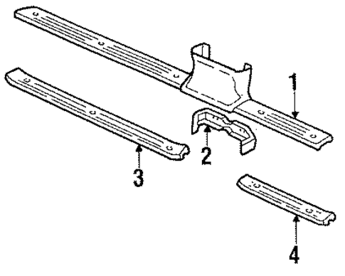 Town Car INTERIOR TRIM - PILLARS