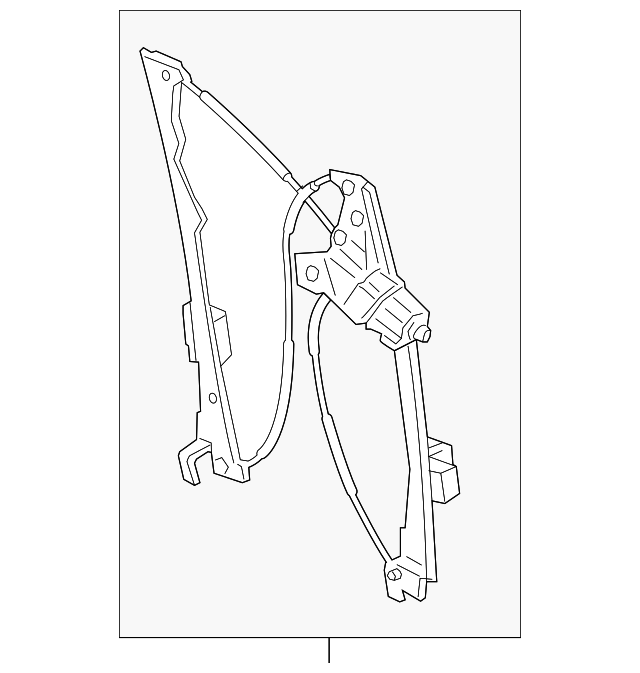EJ7Z-7823200-AA Деталь WINDOW REGULATOR, RIGHT