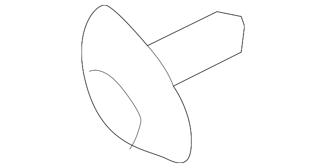 -W717318-S450B Деталь RUN CHANNEL BOLT, LEFT