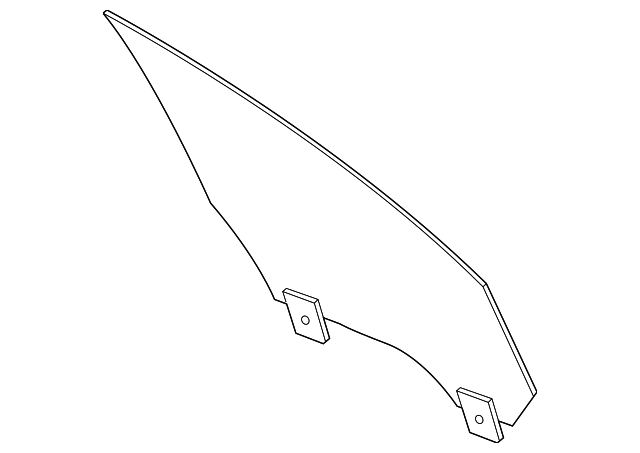 EJ7Z-7821410-B Деталь DOOR GLASS, RIGHT