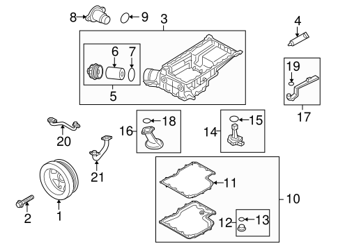 Panamera ENGINE PARTS