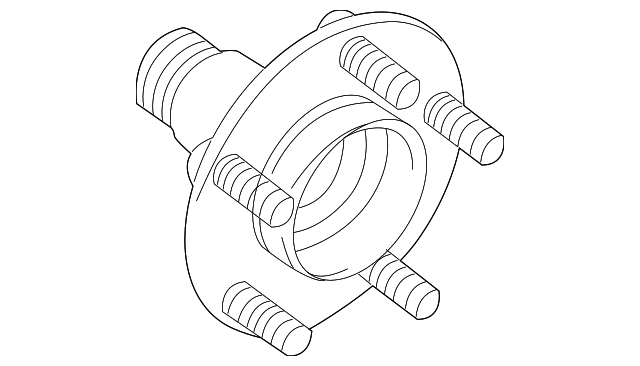 C2C34624 HUB & BEARING, LEFT