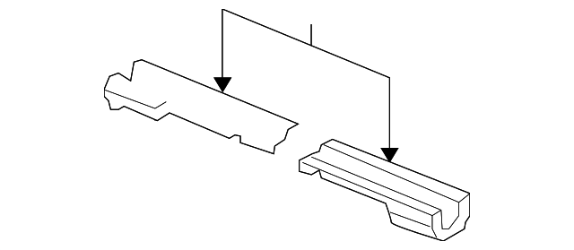68137953AA Деталь REAR CROSSMEMBER, LEFT