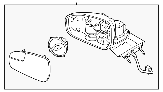 DS7Z-17682-A Деталь MIRROR ASSY, RIGHT