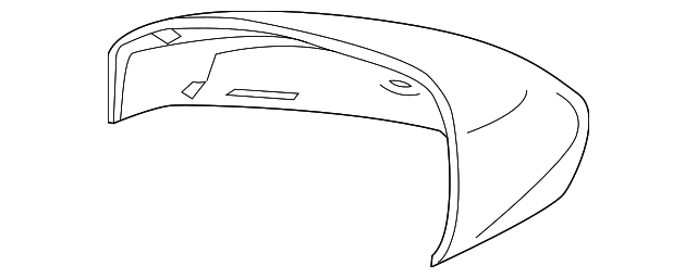 DS7Z-17D743-AAPTM Деталь MIRROR COVER, LEFT