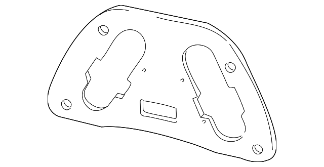 3345726 Деталь TAIL LAMP SEAL, RIGHT