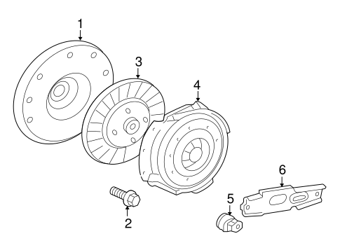 Clutch/Clutch & Flywheel for 2010 Ford F-350 Super Duty #1