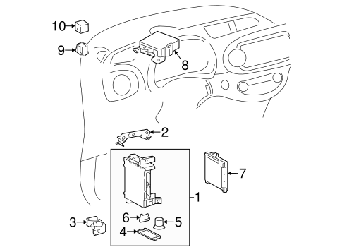 ELECTRICAL/ELECTRICAL COMPONENTS for 2016 Toyota Yaris #1