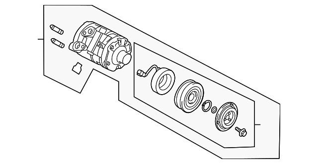 AR3Z-19703-A Деталь COMPRESSOR ASSY