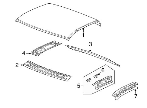 Sierra 2500 HD ROOF & COMPONENTS 2