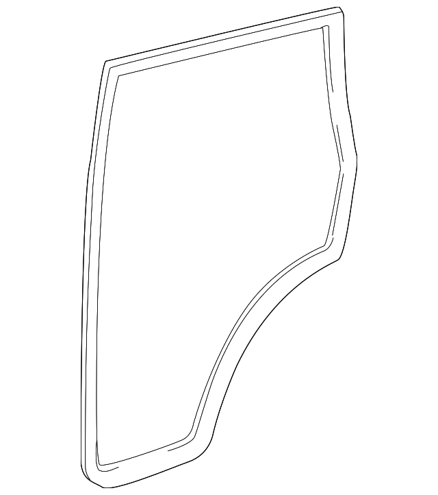 CFE500610 Деталь WEATHERSTRIP, LEFT