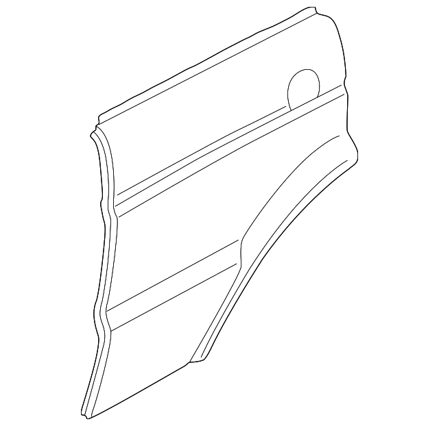 BFA700100 Деталь OUTER PANEL, RIGHT