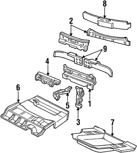 Taurus EXTERIOR TRIM - REAR BODY