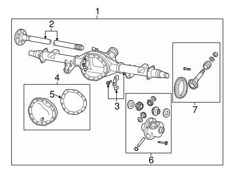 3500 AXLE HOUSING 2