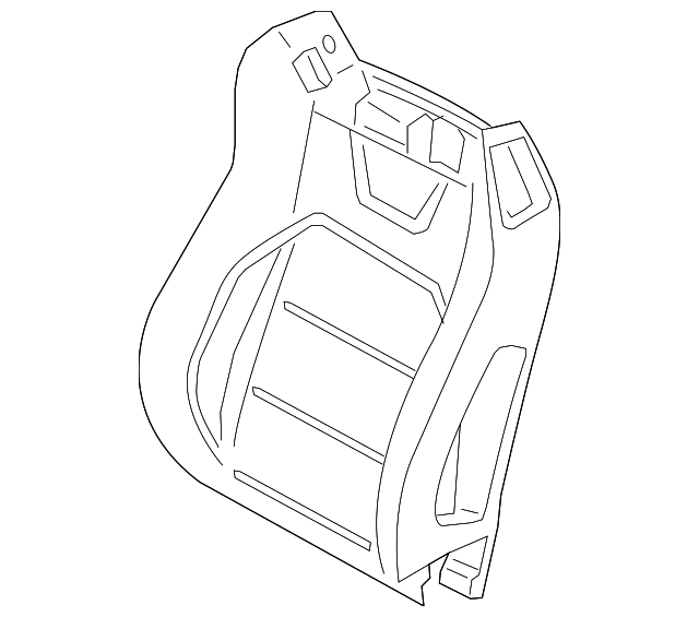 FR3Z-6364810-E Деталь SEAT BACK PAD, RIGHT