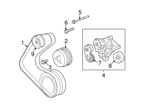 Range Rover BELTS & PULLEYS 3