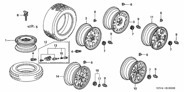 Wheel for 2001 Acura MDX #0