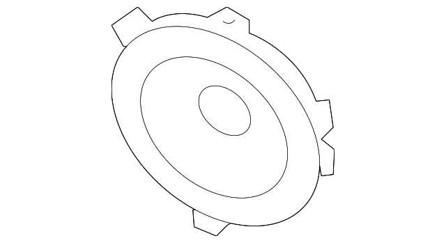 XQM000240 Деталь WOOFER
