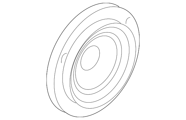 XQM000160 Деталь FRONT DR SPEAKER, LEFT
