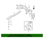 Engine Cradle Mount Plate Engine Cradle Mount Plate