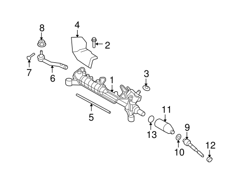 MKX STEERING GEAR & LINKAGE 2