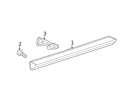 High Mounted Stop Lamp for 2019 Toyota RAV4 #0