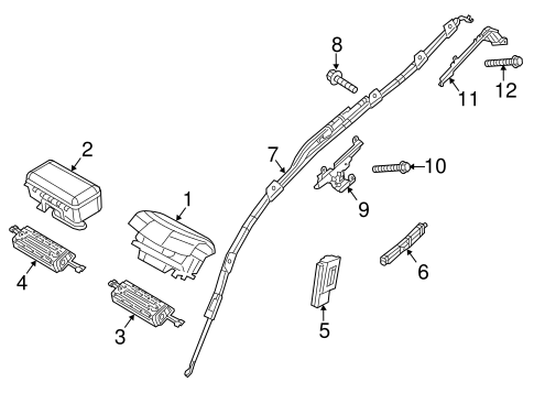 Cherokee AIR BAG COMPONENTS 2
